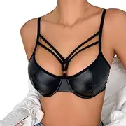 [Generic] Womens Skimpy Lingerie Women Sexy Lingerie Sexy Fashion Sexy Underwear Suits Lingerie Underwear Sleepwear Pajamas Garter Set Submissive Lingerie Leather