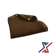 10 ft. x 15 ft. Heavy Duty Brown Sun Shade / Screen / Awning by X1Tools/Shades