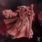 Crimson Wing Great Curator Mathias - DakkaDakka - Blood Angel Proxy