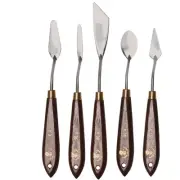 Painter's Edge Stainless Steel Painting Knife Collection Set 5C