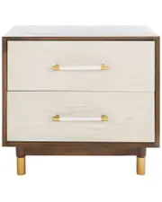 Safavieh Justice 2-Drawer Nightstand