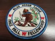 Blue Heron 349 eR1962 Fall Fellowship Patch EB10