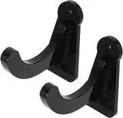 GANAZONO 1Pair Multi Functional Baseball Bat Display Stand Convenient Wall Mounted Bat Rack for Home Durable Storage Holder for Game Used and Autographed Bats Space Saving Bat