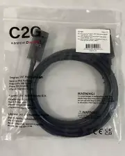 C2G 6ft DisplayPort To HDMI Adapter Cable - 4K Cable Black