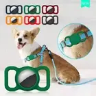 AirTag Case Dog Collar Compatible Apple Air Tag Holder Pet New (4-Pack)