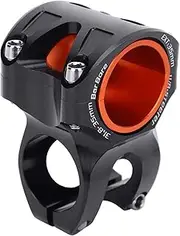 ANKROYU 35MM Bicycle Stem Aluminum Alloy Handlebar Stem Short Lightweight Cycling Handlebar Stem for Mountain Bike Road Bike 31.8mm 35mm Black Silver