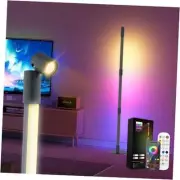 RGB+IC Floor Lamp, Smart LED Corner Lamp with Music Sync and 16 Million DIY