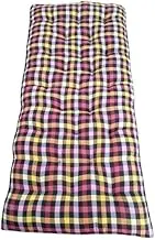 JY Cotton Multicolor Strip Mattress with Organic Black Cotton Filling for Single Bed (36 X 72 Box) Inches
