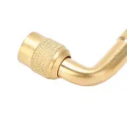 90 Degree Bend Tyre Valve Extension Brass Air Tyre Extension Schrader Valve LS