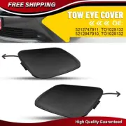 Pair Tow Eye Covers Front Driver and Passenger Side For Toyota Prius 2019-2022