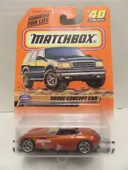 2000 Matchbox Dodge Concept Car #40 Die-Cast Car Shows Mattel