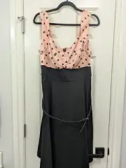 Torrid Blush Polka Dot Miranda Swing Dress, 12