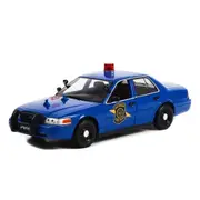 Greenlight 1:24 Scale 2008 Ford Crown Victoria Police Interceptor Model Car