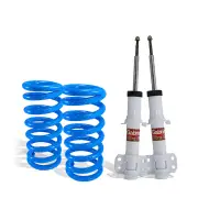 Front Raised Gabriel Ultra Strut Shocks + Lovells Springs for Ford Territory SZ