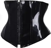 [Generic] Leather Steampunk Gothic Wasit Trainer Underbust Corset Bustier