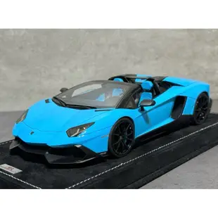 【MR限量樹脂車】1/18 Lamborghini Aventador LP720-4 Roadster1:18 模型車