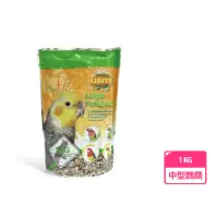 在飛比找momo購物網優惠-【恆欣LIBITE】恆欣中型鸚鵡飼料1kg