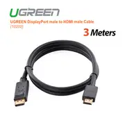 [does not apply] UGREEN DisplayPort male to HDMI male Cable 3M (102
