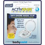 Dick Wicks Activease Anti-Snore Magnetised Nasal Clip X 4