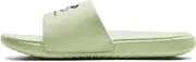 [Under Armour] Men's Ansa Graphic Logo Fixed Strap Slide Sandal, (301) Phosphor Green/Phosphor Green/Black, 13