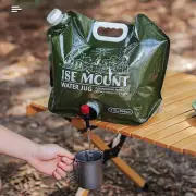 Water Container Container 75L Collapsible Water Container Bag Deep Green