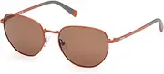 [Timberland] TB00048 43H Shiny Light Orange 53/17/140 Teen Sunglasses, 43h Shiny Light Orange, 53/17/140