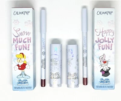 Colourpop Frosty The Snowman Lux Lipstick & Lippie Duo Sets Brand New In Box