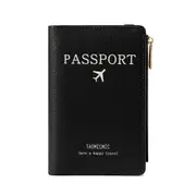 RFID Passport Holder Cover Card Wallet Holder with Zipper
