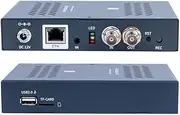 WebRTC TF USB Recording SDI 1080P 1080i 60 Fps H.265 Video 4 Streams Output Encoder SDI to H.264 RTMP RTSP UDP HTTP M3U8 Multicast SRT IPTV Transmitter Hardware for Facebook YouTube Twitch Live