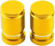 jiningxinxin Compatible with F3 F4 675 800 312RR 1078 F4R Brutale 800RR 990R 1000 Turismo Veloce RC CNC Moto Wheel Tire Valve Cap Stem Cover(Gold)