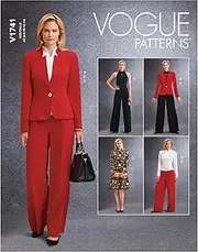 [Vogue] V1741 Misses' Sewing Pattern Jacket, Top, Dress, Pants and Jumpsuit, Size 6-8-10-12-14