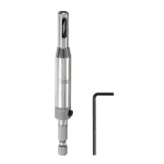 1pcs Self Centering Drill Bit Set 5mm Hex Shank 1/4" for Hinges, Silver