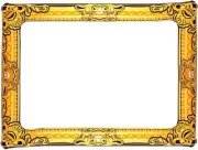 HENBRANDT Inflatable Photo Frame with Gold Additive 60 x 60cm x 80cm, Black