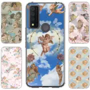 For TCL 30XE 5g 40XE 30V 20XE 20A ShockProof TPU Phone Case+Tempered Glass-ANG