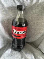 Share a Coke with Carson 2025 Personalized Gift Coca~Cola Bottle 20oz Zero