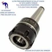 MT3 ER32 1/2" Chuck WITHWORTH THREAD ULTRA PRECISION 5 MICRON ACCURACY