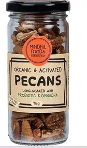 Mindful Foods Organic & Activated Pecans, 90g