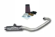 Empire Black Full Exhaust Pipe System + Pro Design K&N Filter Raptor 700 2015+