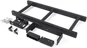 Compatible For Land Rover Defend 90 110 130 2004-2019 Black Aluminum Car Rear Tail Door Ladder Climbing Exterior Accessories(Style B)
