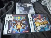 3 Nintendo Ds Games New Sealed Boogie Pirates At Worlds End Xaolin Showdown