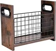 Generic Storage Rack of The Storage Basket Magazine Wooden Shelf for Letters