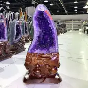 19.18LB Natural Amethyst Uruguay Cave Crystal Cluster Gemstone Geode
