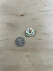 Citizen E Industries GlowNutZ MiniZ - Glow in the Dark Donut EDC Lanyard Bead