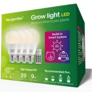 Smart LED Grow Light Bulbs with Remote Controller, Sun Simulation Mode, Built...