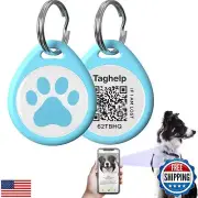 QR Code Pet ID Dog Tags for Collar Personalized for Pet Online Profile - Scan