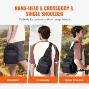 Tactical Sling Bag 10L Military Shoulder Backpack Outdoor Black