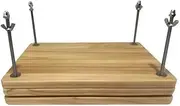 ａ aternee Binding Press Wooden Book Press Portable Handmade Flat Paper Press Machine Book Binding Tool for Home Greeting Cards Tags