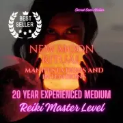 New Moon Ritual.Manifestation Group Intention Setting Spell. Digital spell photo