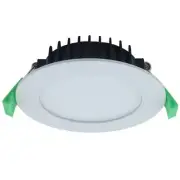 Martec Blitz II 10W TriColour LED Downlight White | 90mm Cutout | TLBD34510WD