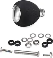 Ballistic Reel Handle Power Knob – Aluminum Alloy Fishing Reel Knob Replacement, Direct Fitment for Smooth Grip & Enhanced Control, Ideal for Reels,Direct Fitment Power Knob